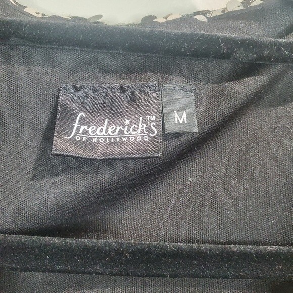 Frederick of Hollywood sequins dress with shoulder pads medium - Picture 4 of 6